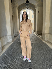 WU-SIDE - pantaloni viscosa - CIPRIA