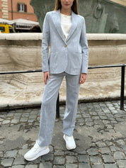 HAPPY 25 - pantalone avena - DENIM