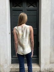 WU-SIDE - blousa jacquard - VERDE