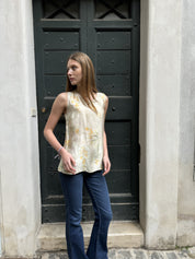 WU-SIDE - blousa jacquard - VERDE