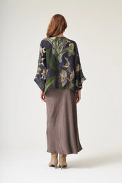 one-hundred-stars-1 - giacca kimono wool - ORCHID BLACK