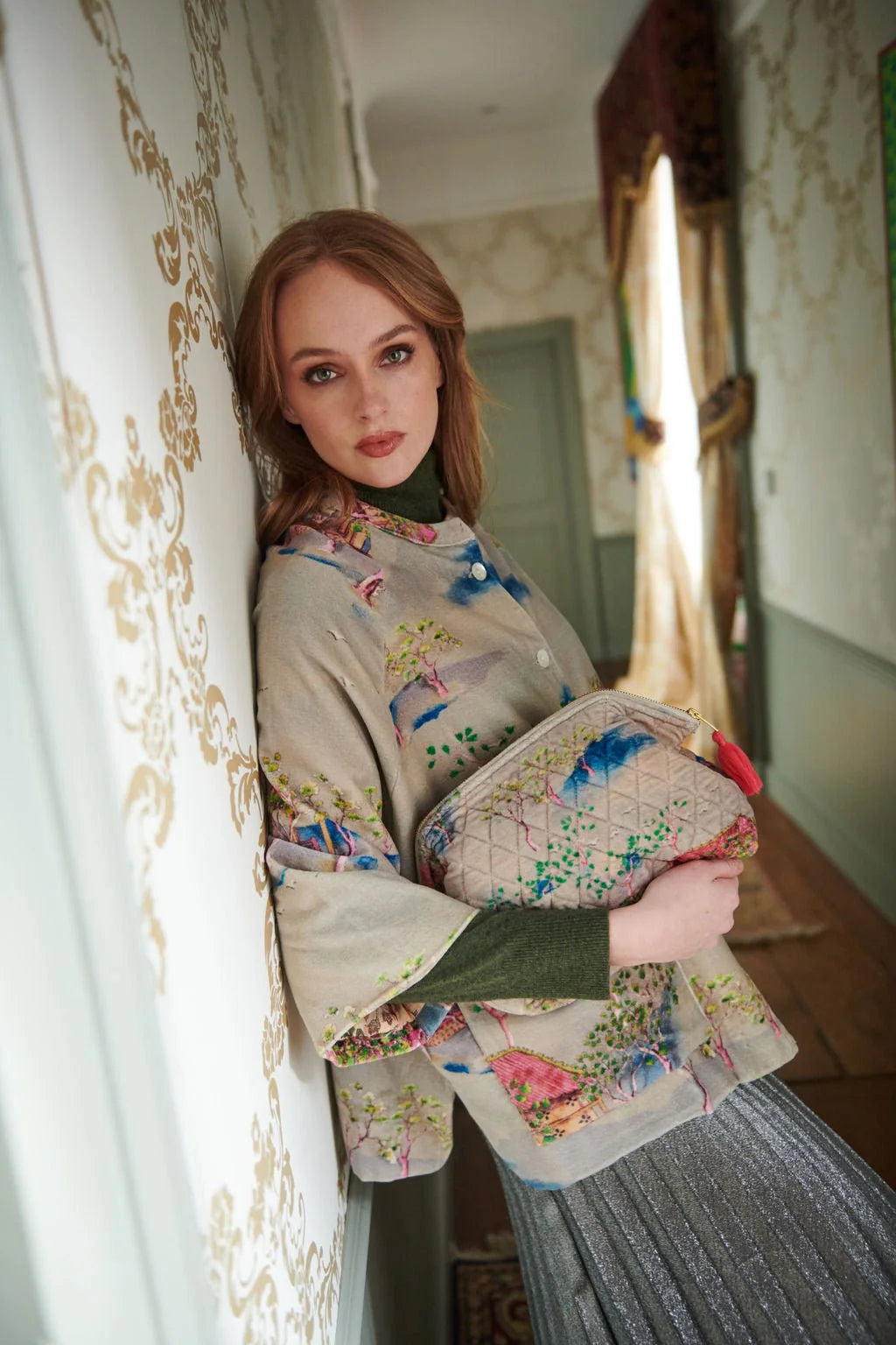 one-hundred-stars-1 - velvet jacket - ORIENTAL LANDSCAPE