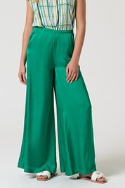 SURKANA - pantalone svasato - VERDE