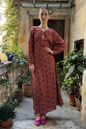 NEKANE - abito auguste - MAGENTA