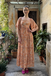 NUD - abito adirana - PEACH