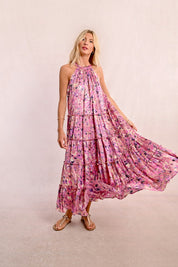 MOLLY BRACKEN - abito lungo senza maniche - PINK CELESTE