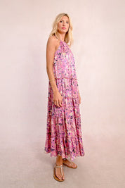 MOLLY BRACKEN - abito lungo senza maniche - PINK CELESTE