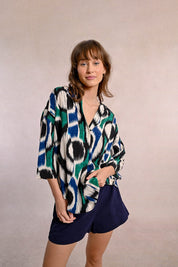 MOLLY BRACKEN - blouse viscosa - MULTICO CHARLIZE