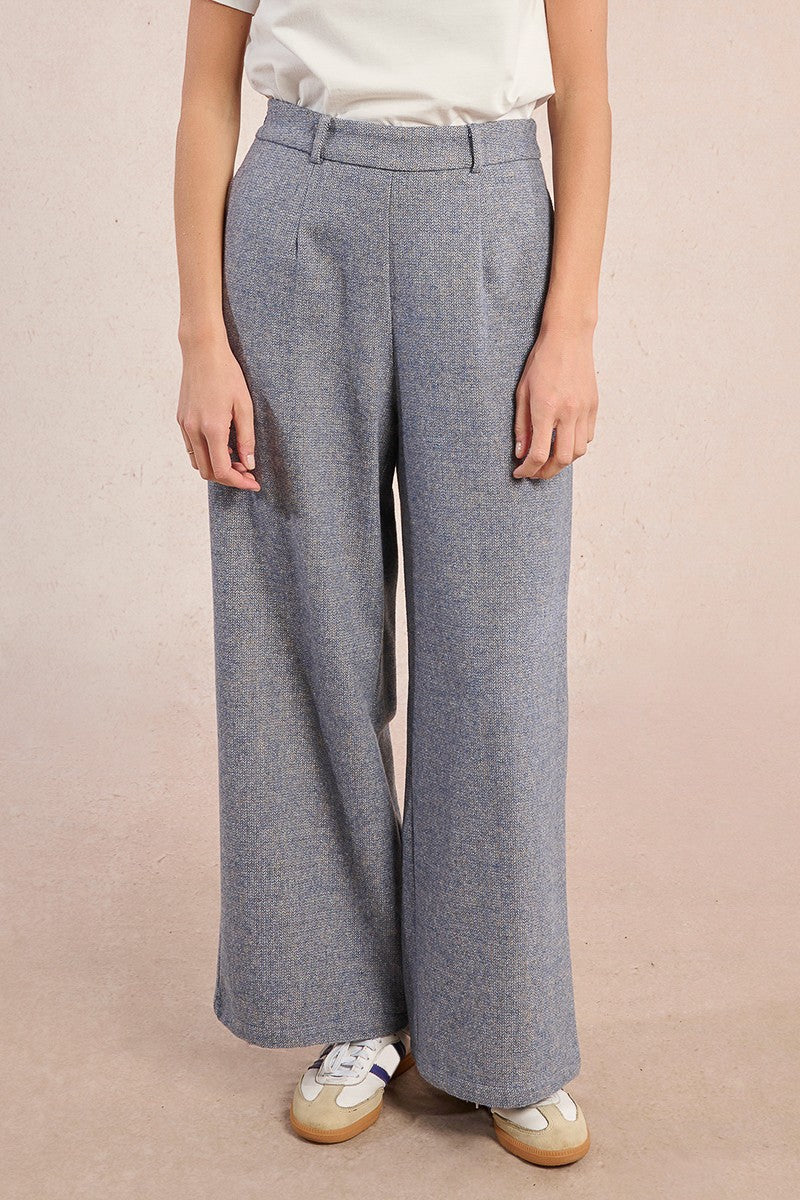 MOLLY BRACKEN - woven pants - BLUE