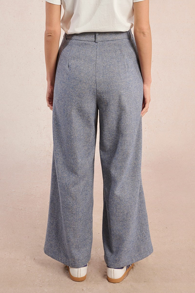 MOLLY BRACKEN - woven pants - BLUE