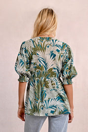 MOLLY BRACKEN - blouse cotone - KHAKY KALA