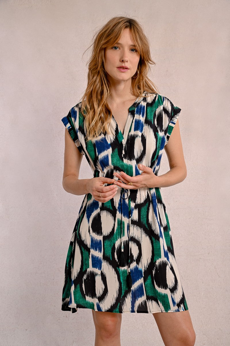 MOLLY BRACKEN - abito viscosa - MULTICO CHARLIZE