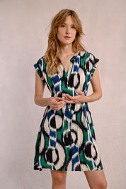 MOLLY BRACKEN - abito viscosa - MULTICO CHARLIZE