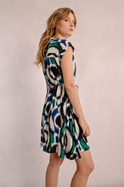 MOLLY BRACKEN - abito viscosa - MULTICO CHARLIZE