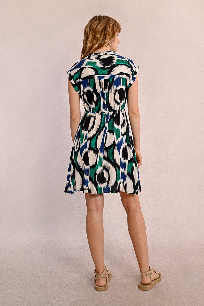 MOLLY BRACKEN - abito viscosa - MULTICO CHARLIZE