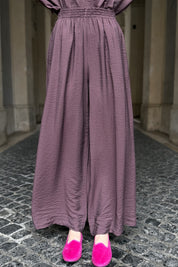 ARTEFILIA-MILANO - pantalone marea viscosa - FICO