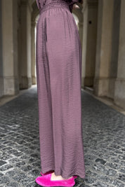 ARTEFILIA-MILANO - pantalone marea viscosa - FICO