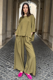 ARTEFILIA-MILANO - blusa marea - JUNIPER