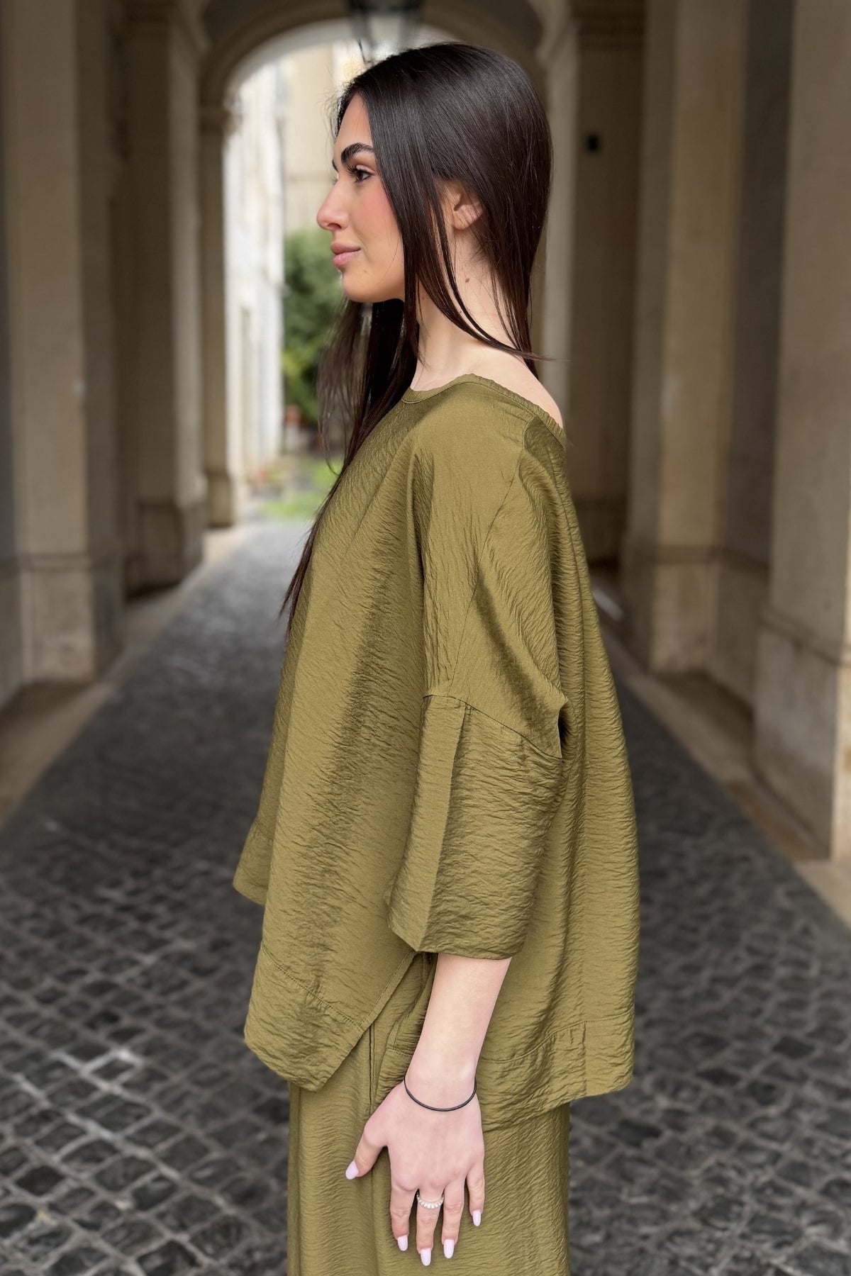 ARTEFILIA-MILANO - blusa marea - JUNIPER