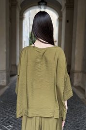 ARTEFILIA-MILANO - blusa marea - JUNIPER