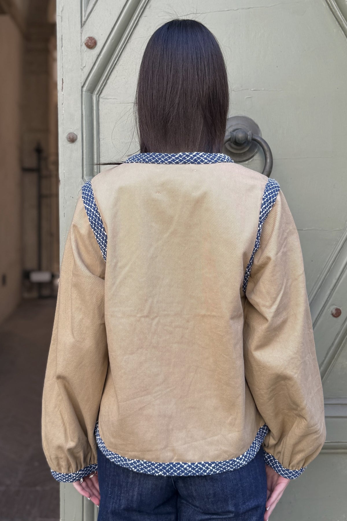 SISSEL EDELBO - como jacket - SAND