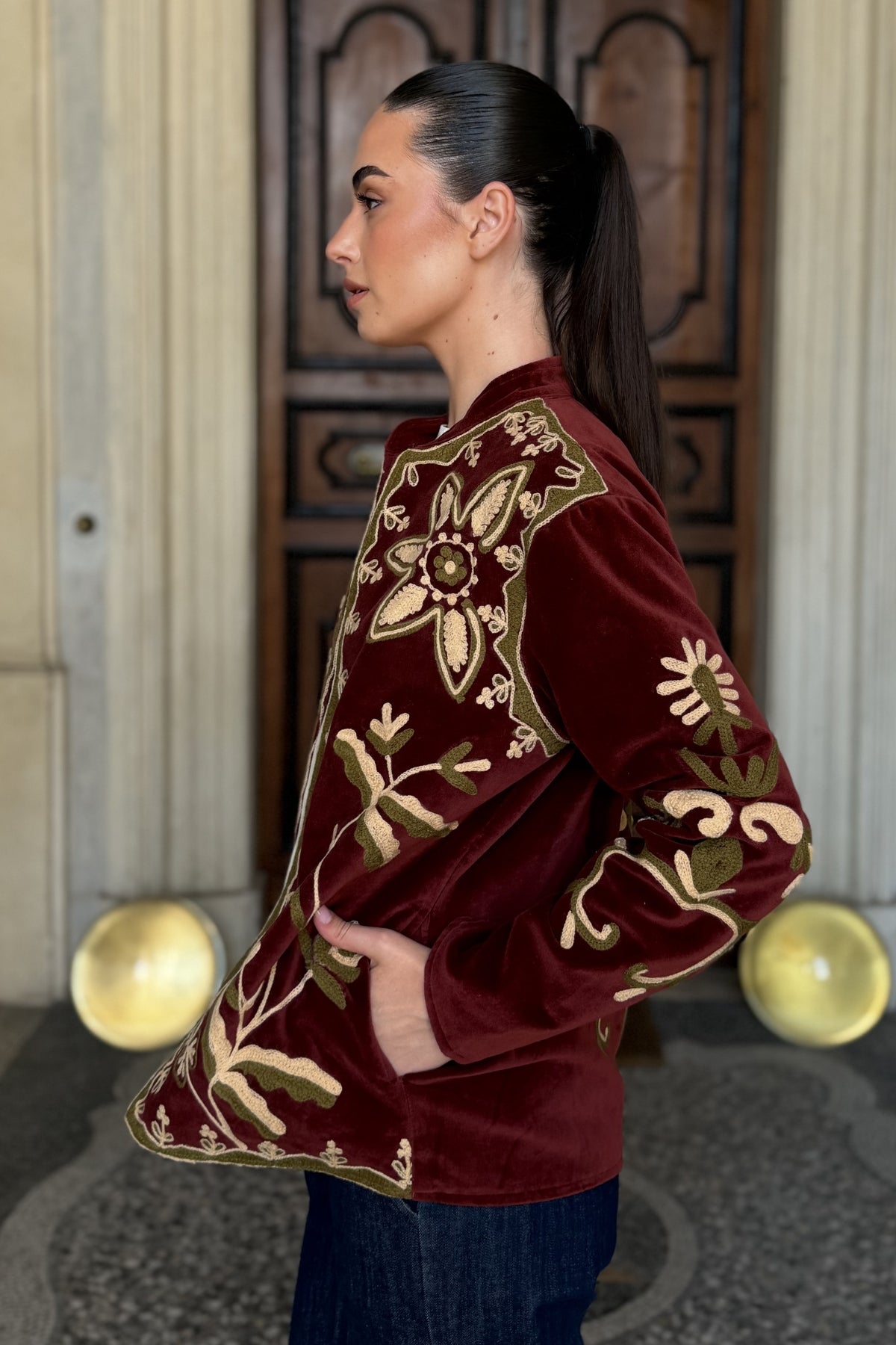 FABRICE PARIS - giacca kimono moucheron - 51