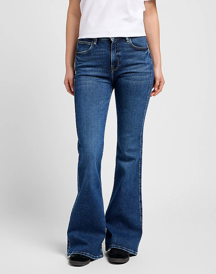 LEE - jeans breese skinny flare - RAIN FALLS