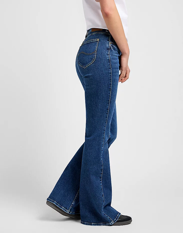 LEE - jeans breese skinny flare - RAIN FALLS