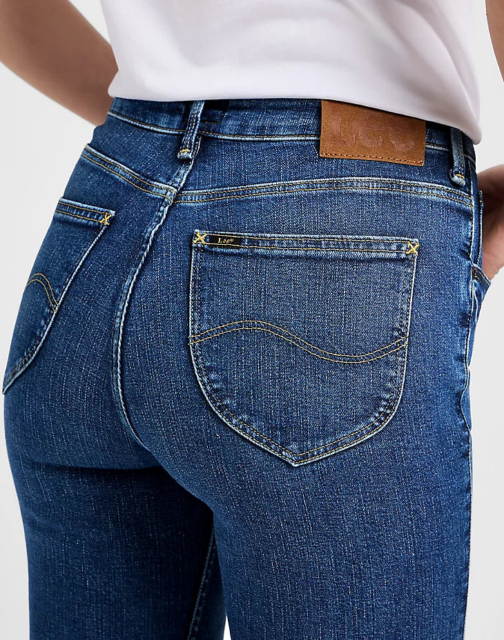 LEE - jeans breese skinny flare - RAIN FALLS