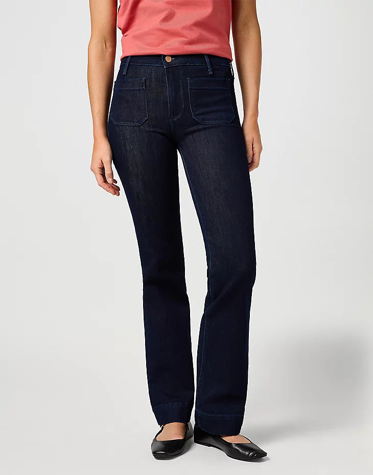 WRANGLER - jeans soft - MOONLIGHT