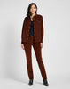LEE - pantalone marion cordury - LUXE BROWN