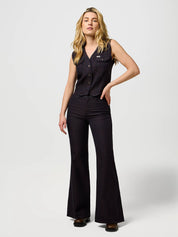 WRANGLER - gilet mahogany - BROWN BLUE