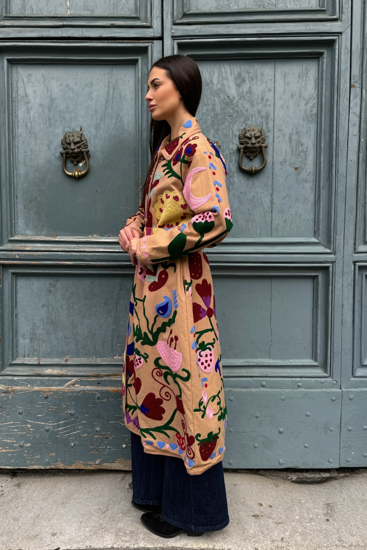 SISSEL EDELBO - giacca sand - ROSECOAT