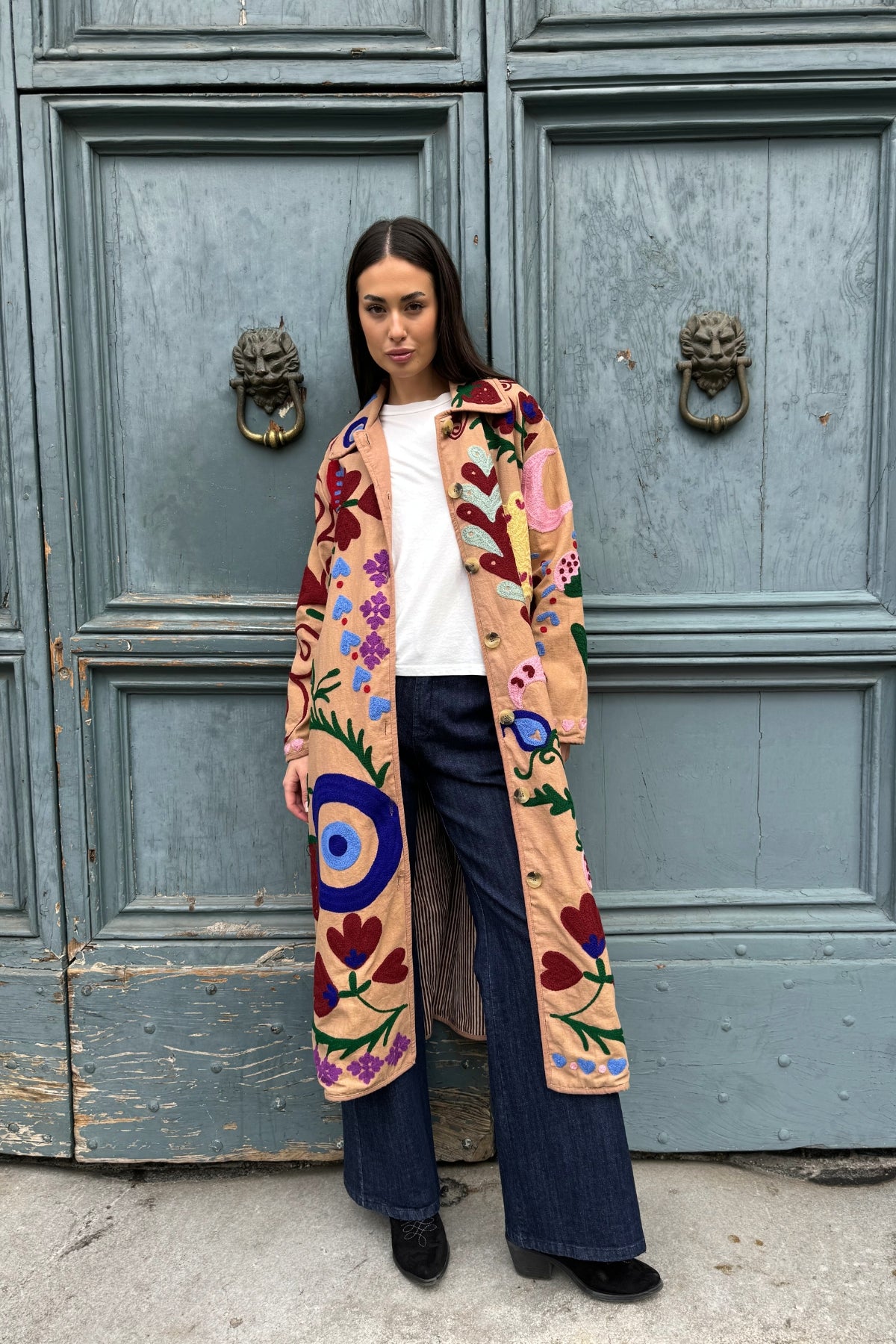 SISSEL EDELBO - giacca sand - ROSECOAT