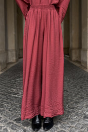 ARTEFILIA-MILANO - pantalone marea viscosa - CABERNET