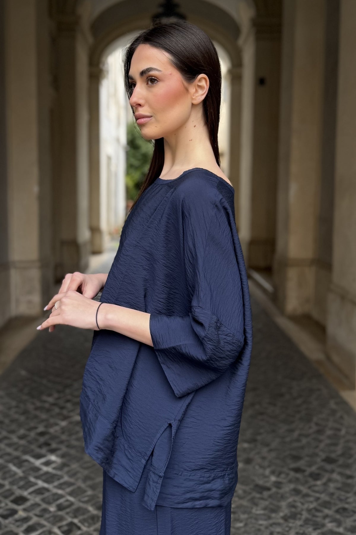 ARTEFILIA-MILANO - blusa marea - ECLISSI
