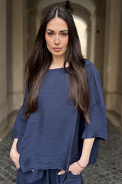 ARTEFILIA-MILANO - blusa marea - ECLISSI