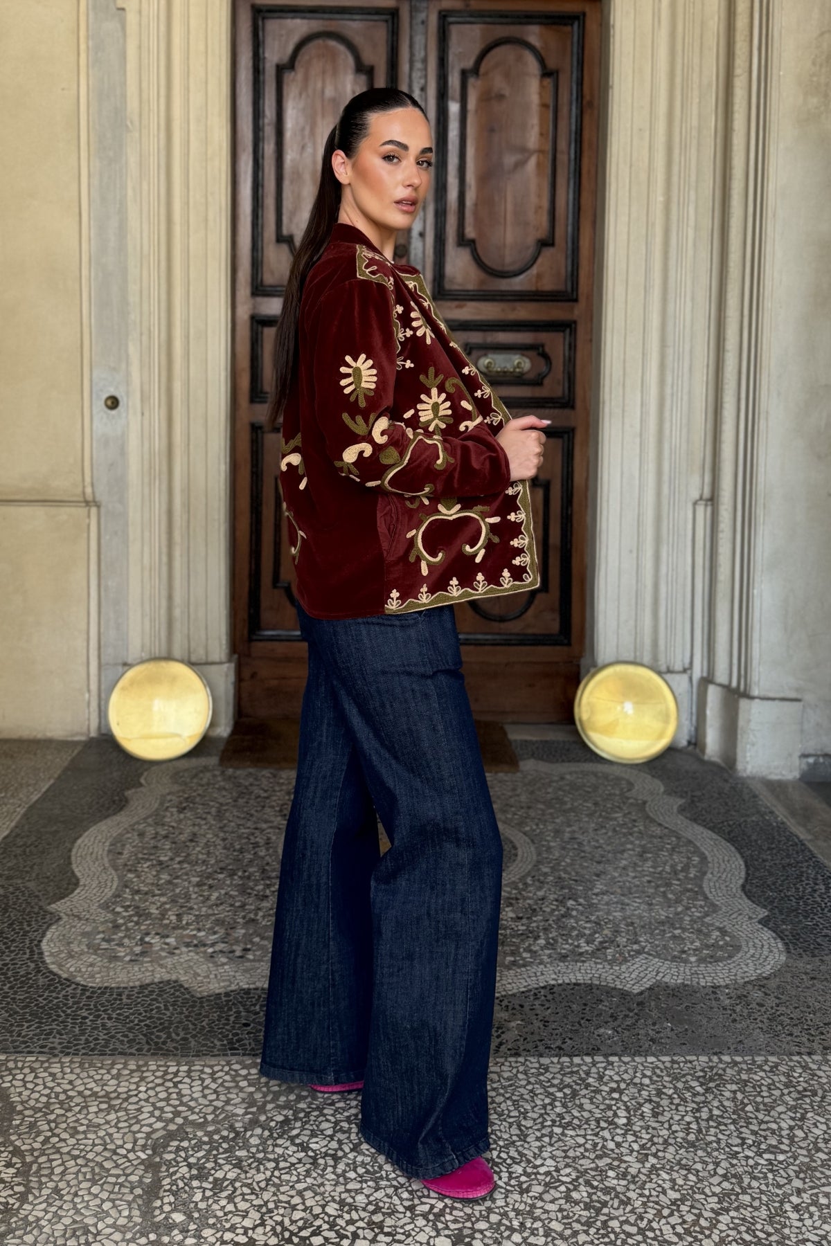 FABRICE PARIS - giacca kimono moucheron - 51