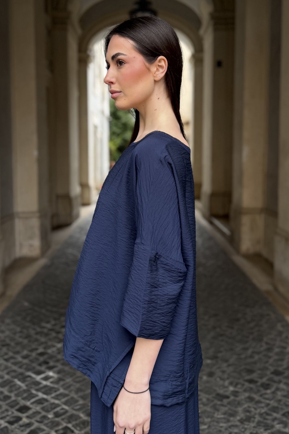 ARTEFILIA-MILANO - blusa marea - ECLISSI