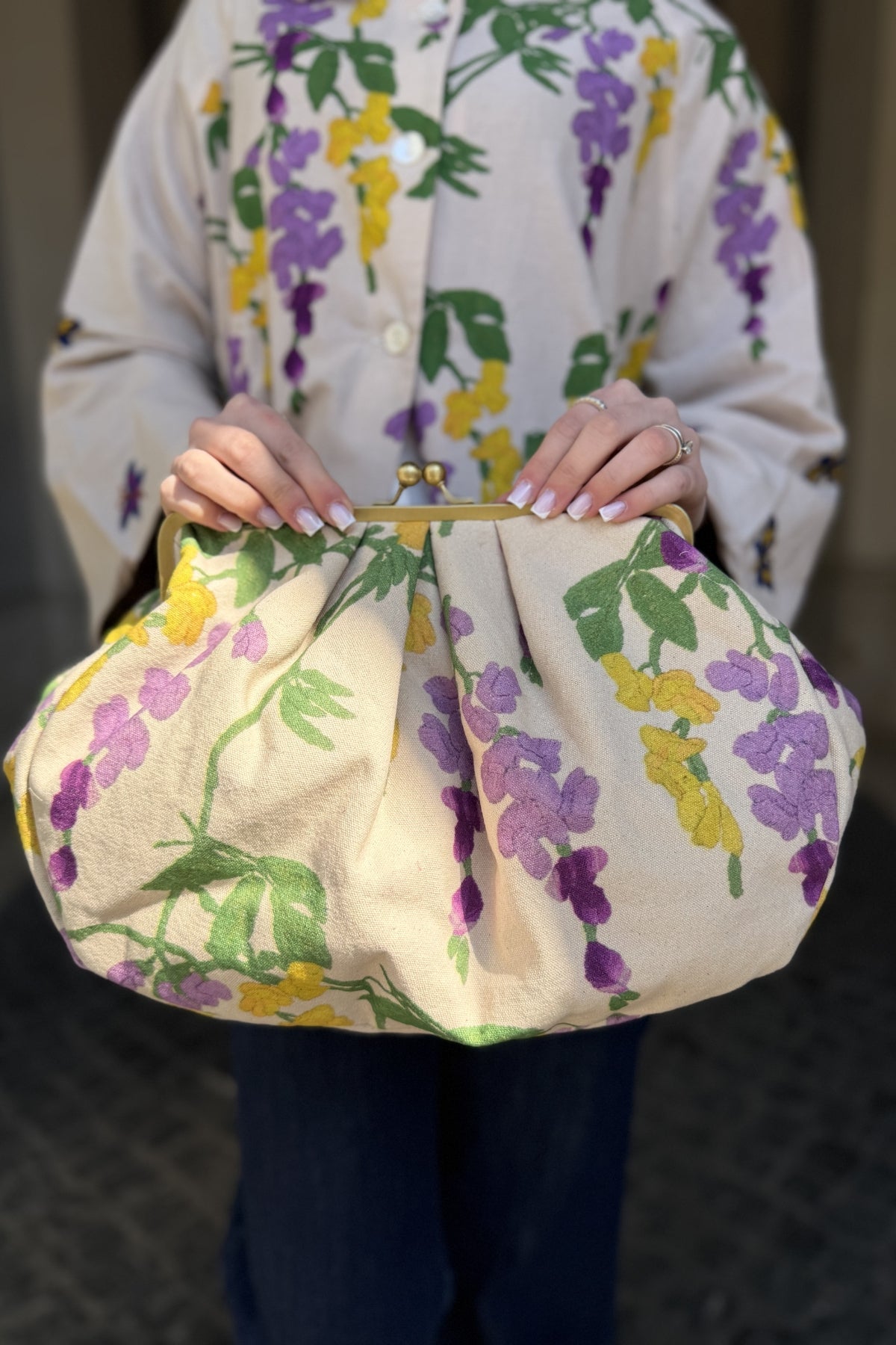 one-hundred-stars-1 - clutch bag - WISTERIA LILAC