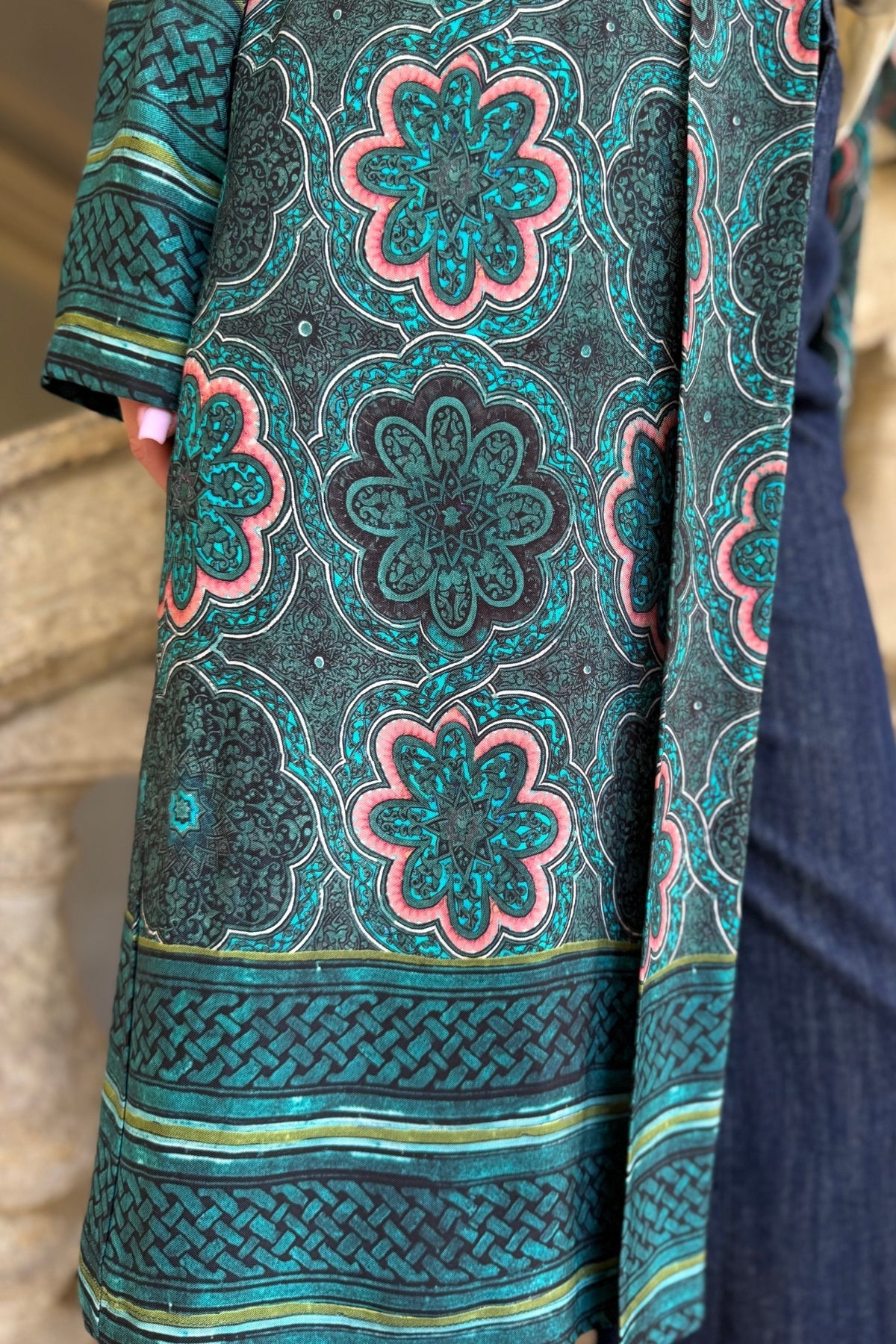 WU-SIDE - kimono viscosa mid - OTTANIO