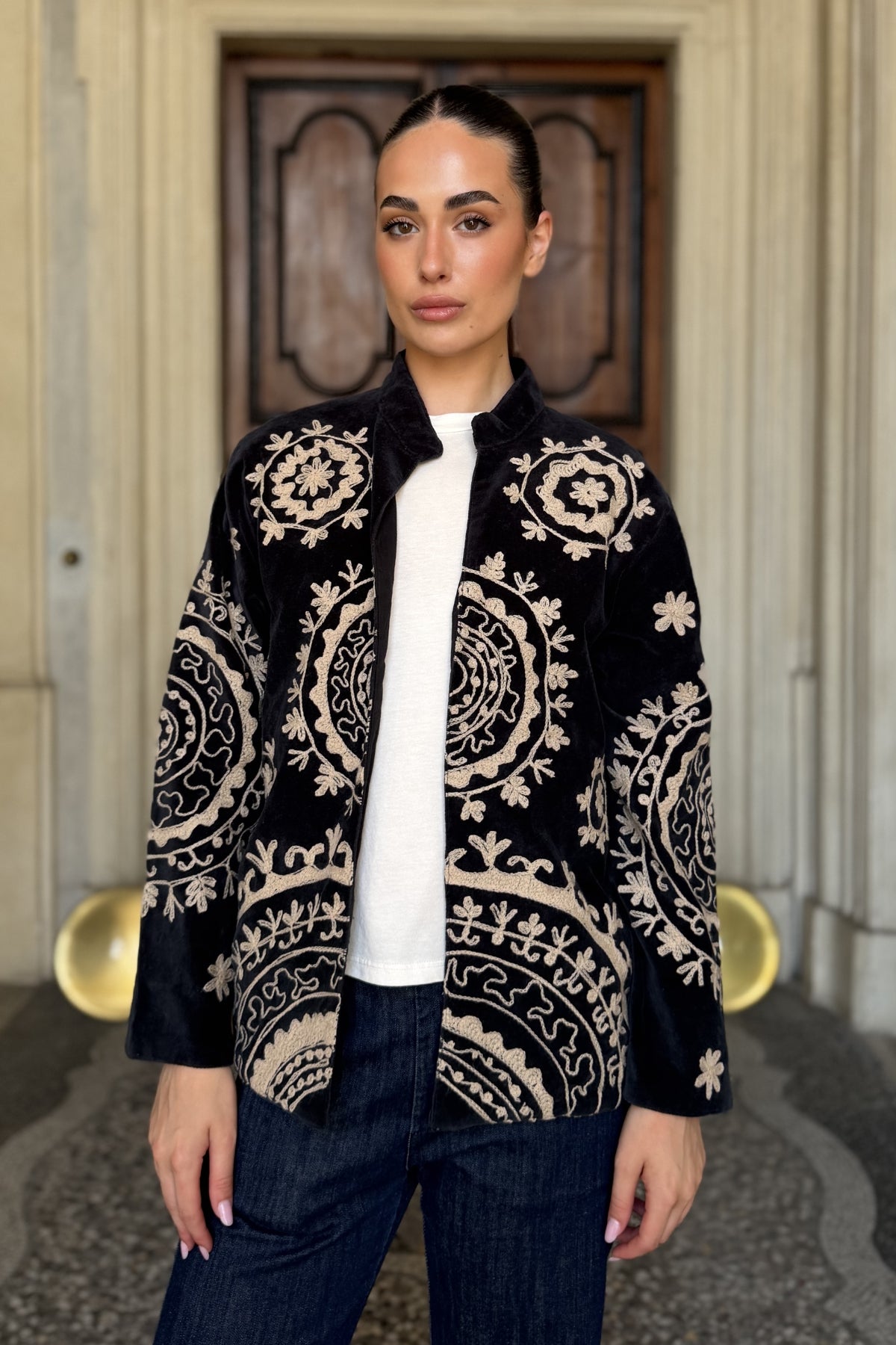 FABRICE PARIS - giacca kimono moucheron - 52