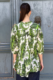 DERHY - blouse anouck - GREEN