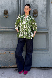 DERHY - blouse anouck - GREEN