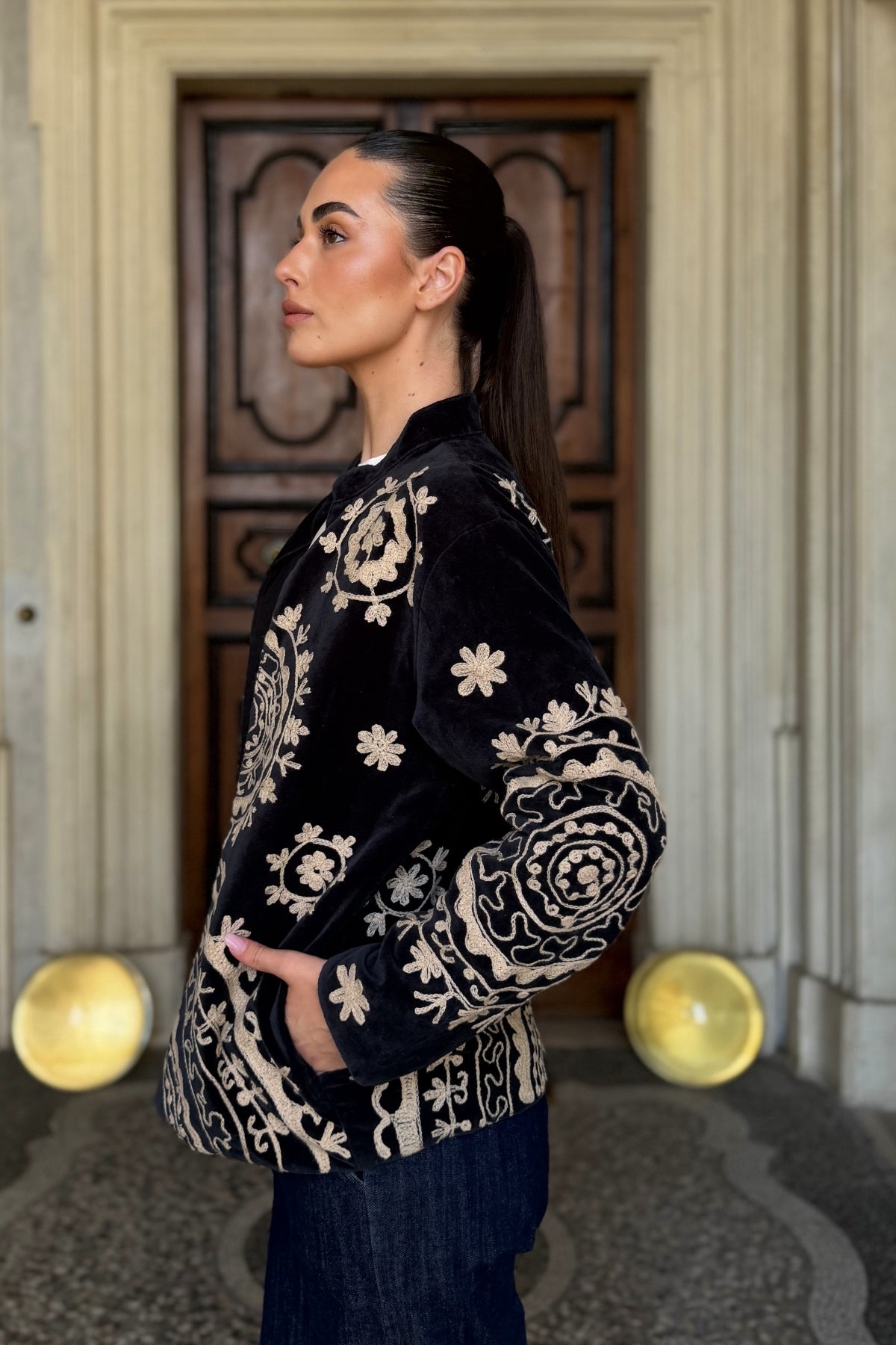 FABRICE PARIS - giacca kimono moucheron - 52