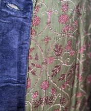 one-hundred-stars-1 - velvet jacket - PARSLEYSEED NAVY