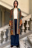 WU-SIDE - kimono viscosa mid - TABACCO TURCHESE
