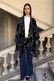 WU-SIDE - mantella devore - BLUE GOLD