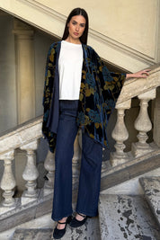 WU-SIDE - mantella devore - BLUE GOLD