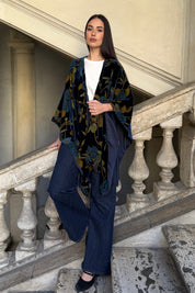 WU-SIDE - mantella devore - BLUE GOLD